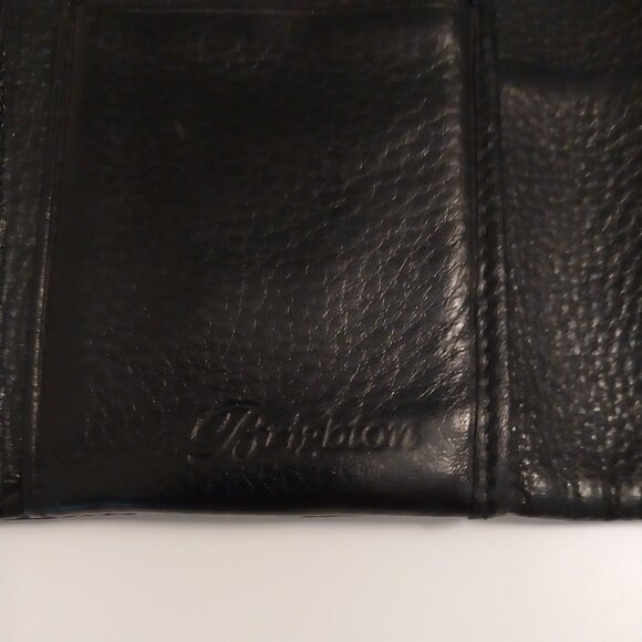 💗Brighton Black Pebbled Leather Wallet  7x4 "Songbird" EXC💗 - Picture 3 of 5